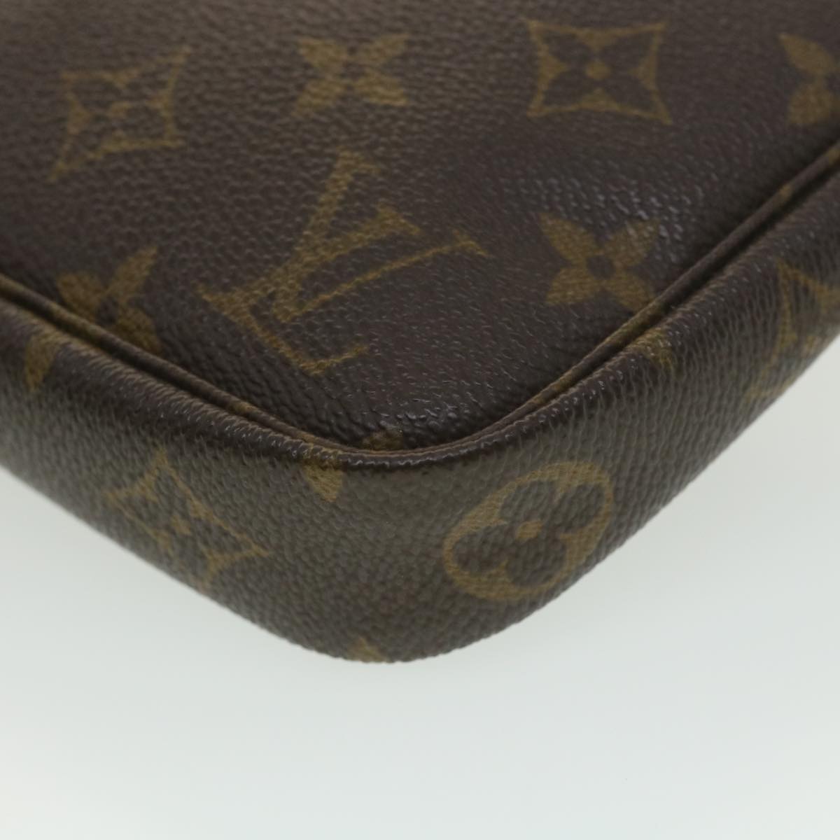 LOUIS VUITTON Monogram Pochette Accessoires Pouch M51980 LV Auth 38651