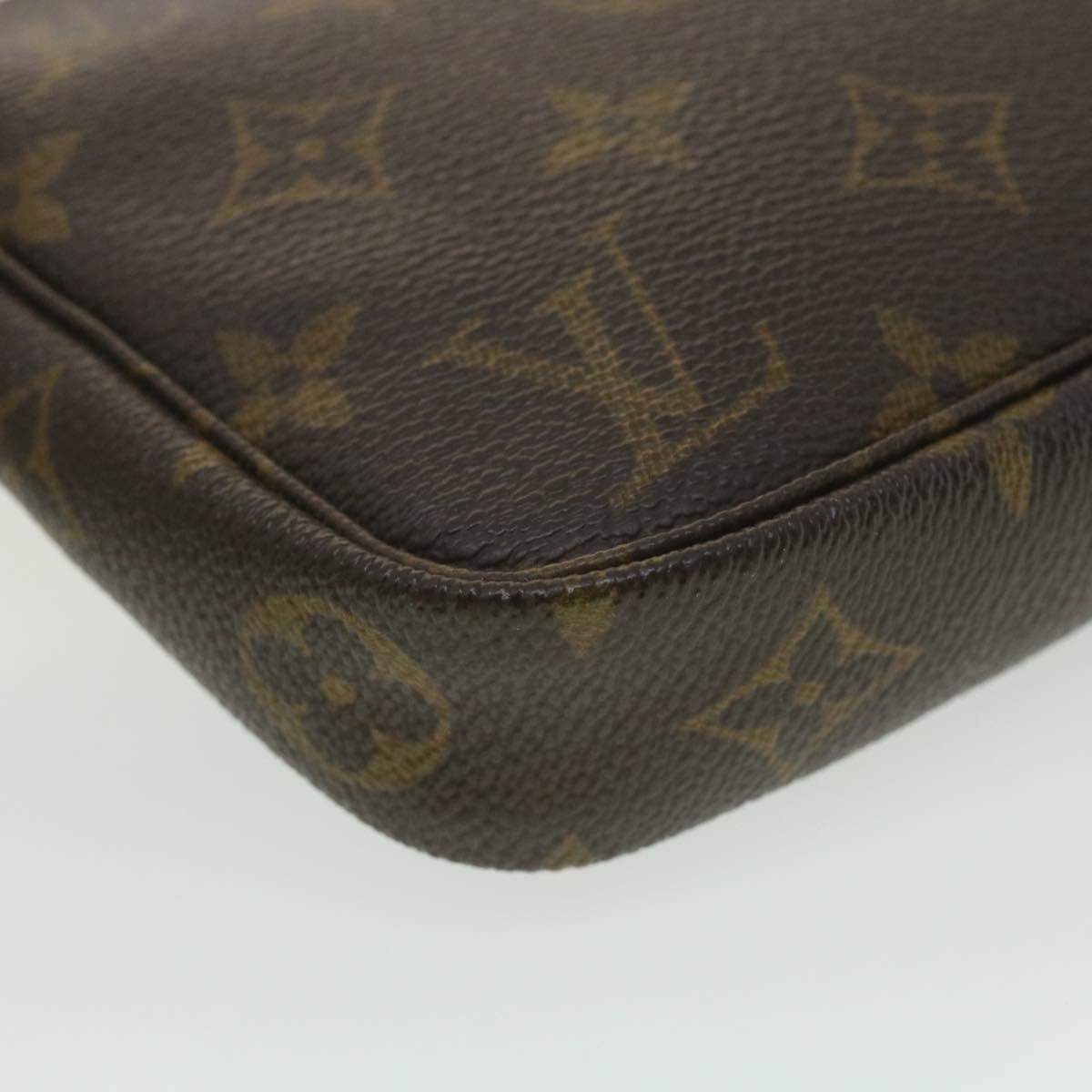 LOUIS VUITTON Monogram Pochette Accessoires Pouch M51980 LV Auth 38651