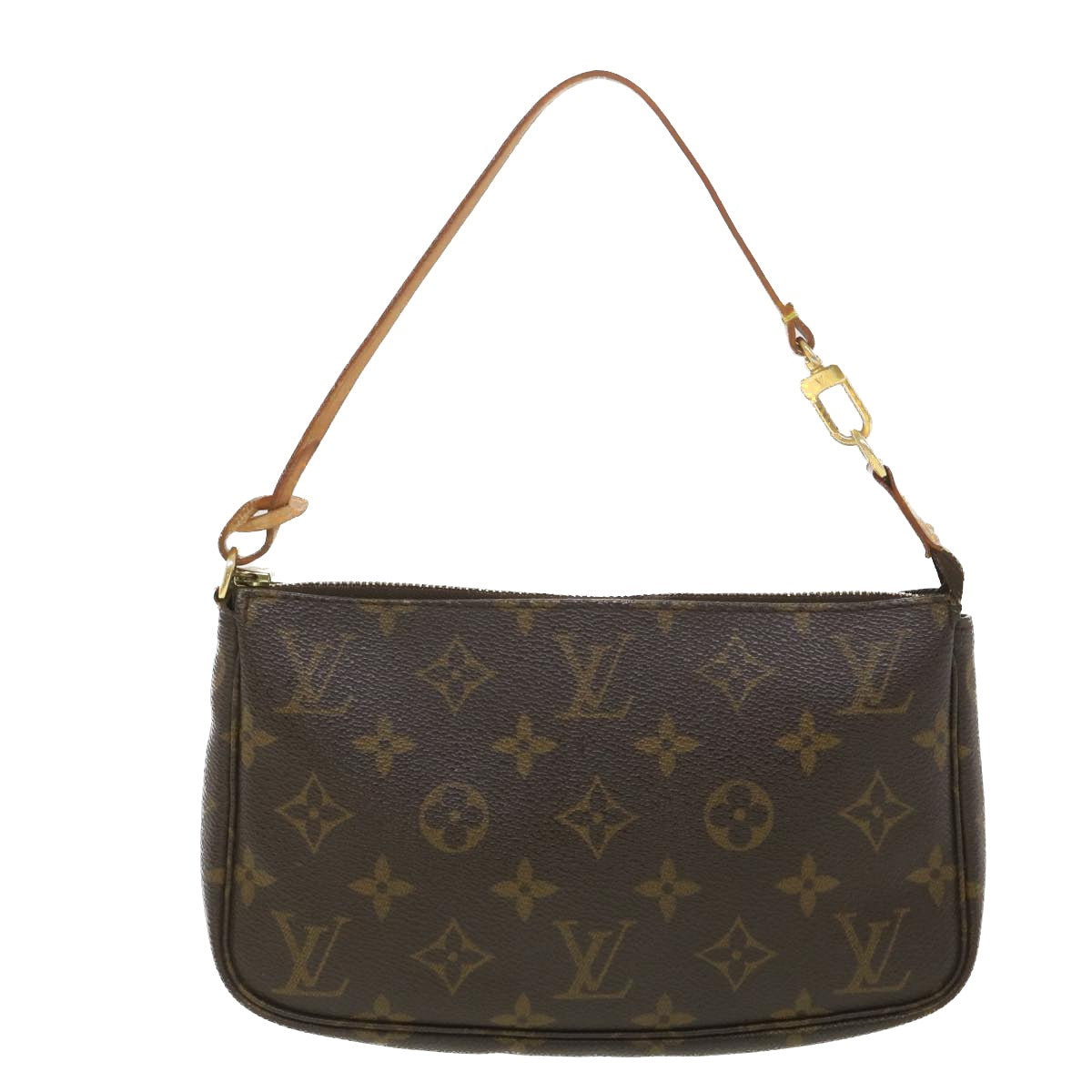 LOUIS VUITTON Monogram Pochette Accessoires Pouch M51980 LV Auth 38651