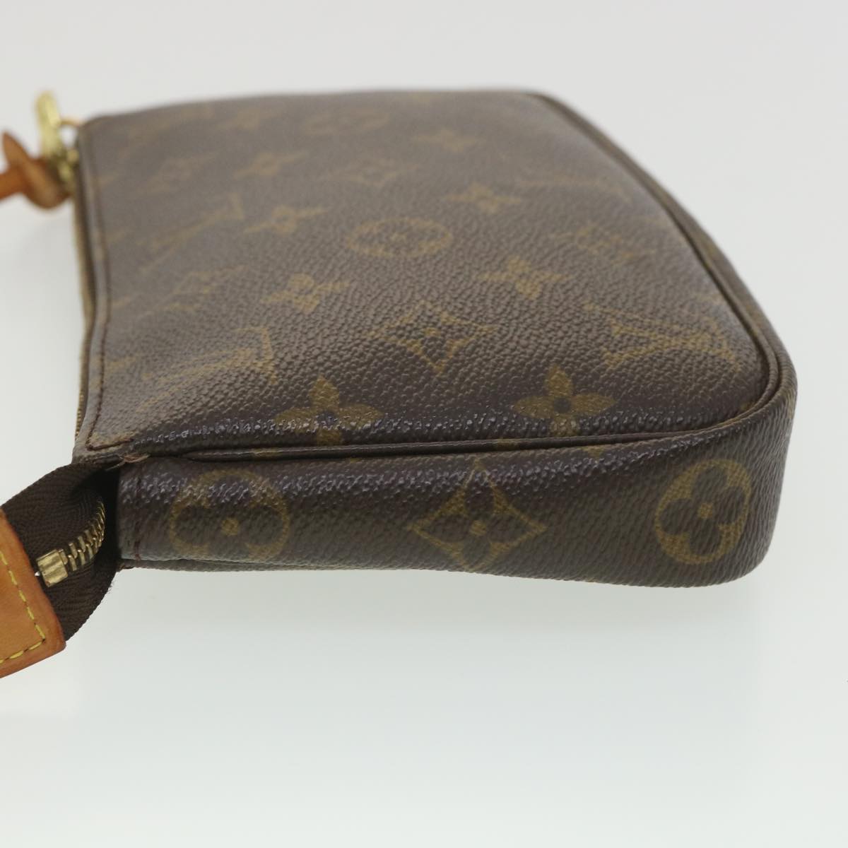 LOUIS VUITTON Monogram Pochette Accessoires Pouch M51980 LV Auth 38651