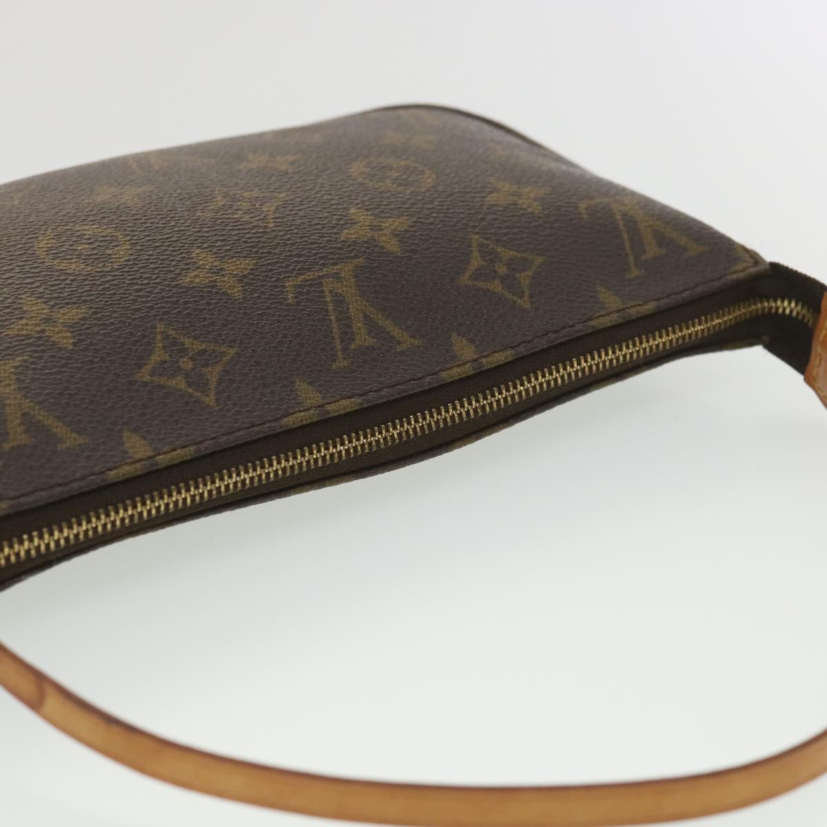 LOUIS VUITTON Monogram Pochette Accessoires Pouch M51980 LV Auth 38651