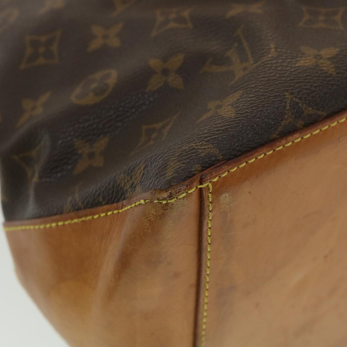 LOUIS VUITTON Monogram Cabas Mezzo Tote Bag M51151 LV Auth 38655