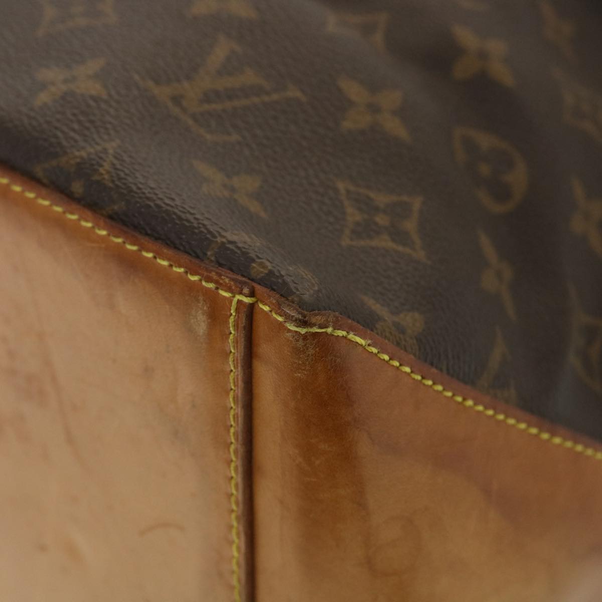 LOUIS VUITTON Monogram Cabas Mezzo Tote Bag M51151 LV Auth 38655