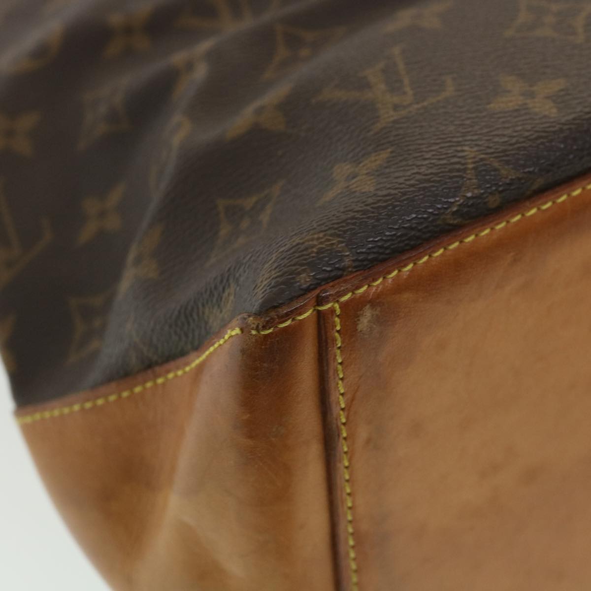 LOUIS VUITTON Monogram Cabas Mezzo Tote Bag M51151 LV Auth 38655