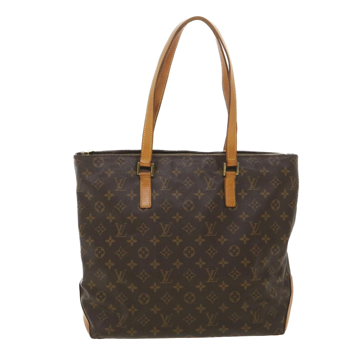 LOUIS VUITTON Monogram Cabas Mezzo Tote Bag M51151 LV Auth 38655