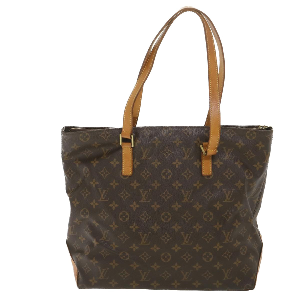 LOUIS VUITTON Monogram Cabas Mezzo Tote Bag M51151 LV Auth 38655 - 0