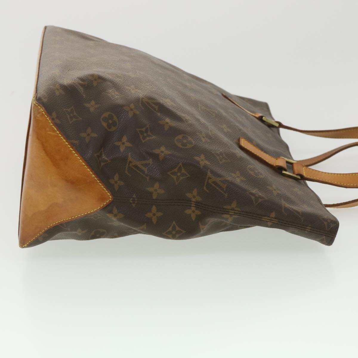 LOUIS VUITTON Monogram Cabas Mezzo Tote Bag M51151 LV Auth 38655