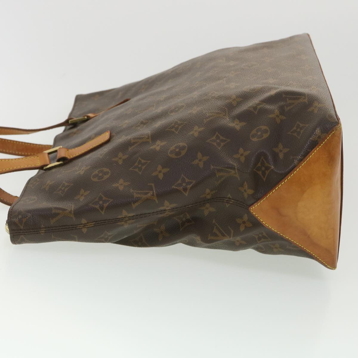 LOUIS VUITTON Monogram Cabas Mezzo Tote Bag M51151 LV Auth 38655