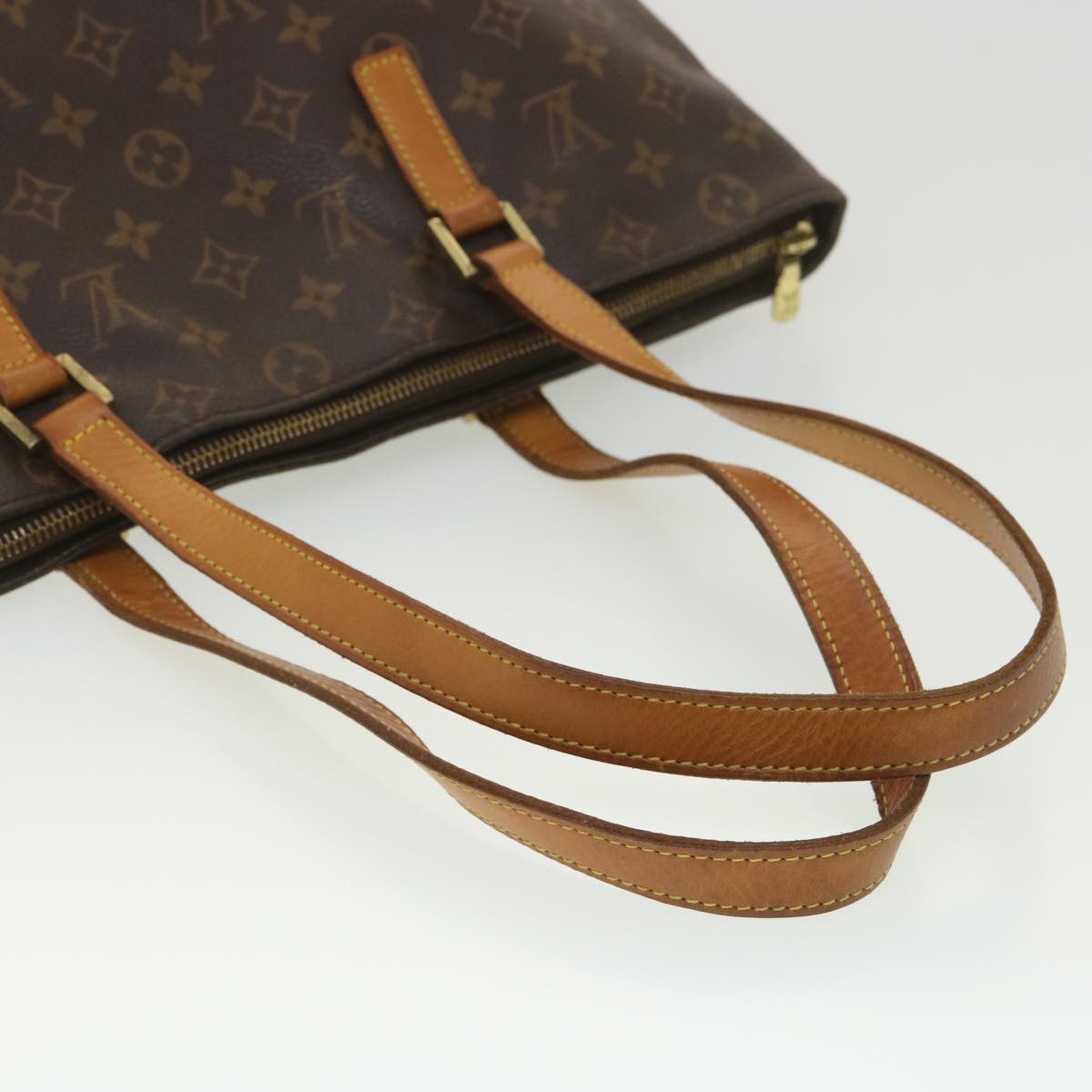 LOUIS VUITTON Monogram Cabas Mezzo Tote Bag M51151 LV Auth 38655