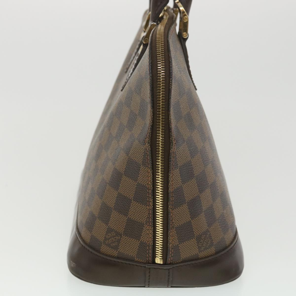 LOUIS VUITTON Damier Ebene Alma Hand Bag N51131 LV Auth 38661