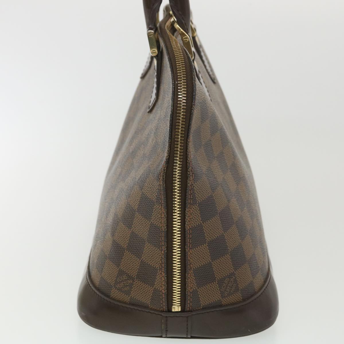 LOUIS VUITTON Damier Ebene Alma Hand Bag N51131 LV Auth 38661