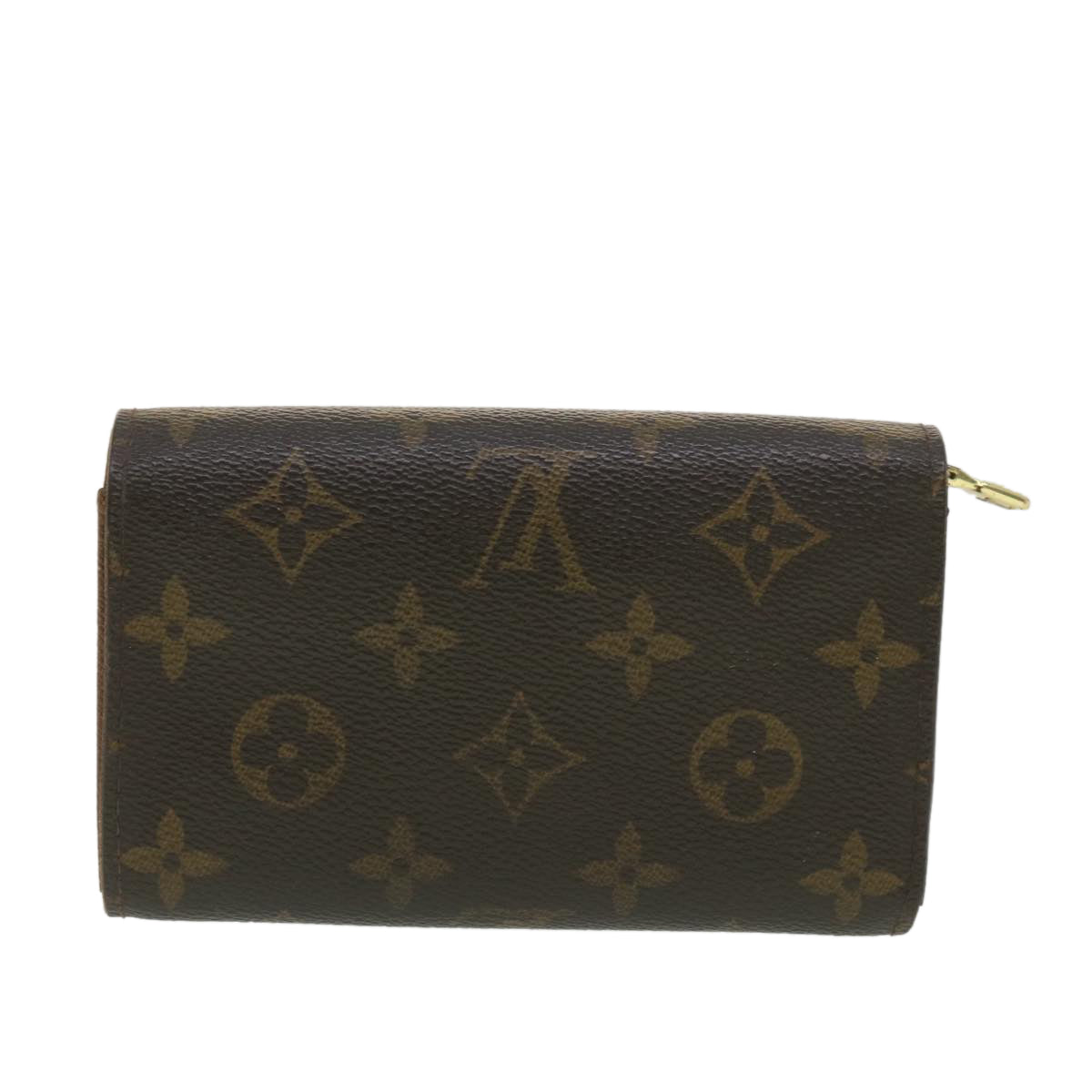 LOUIS VUITTON Monogram Porte Monnaie Billets Tresor Wallet M61730 LV Auth 38663 - 0