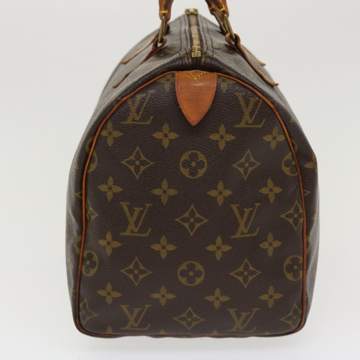 LOUIS VUITTON Monogram Speedy 30 Hand Bag M41526 LV Auth 38675