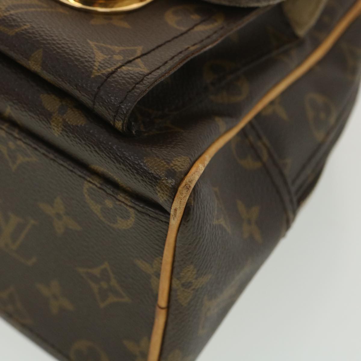 LOUIS VUITTON Monogram Manhattan PM Hand Bag M40026 LV Auth 38682