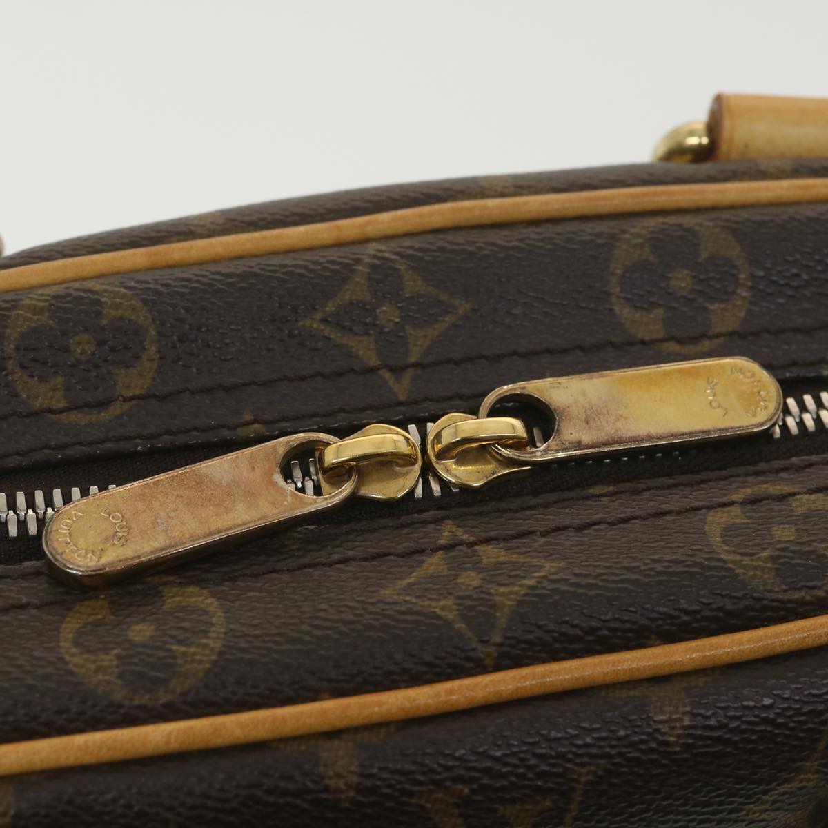 LOUIS VUITTON Monogram Manhattan PM Hand Bag M40026 LV Auth 38682