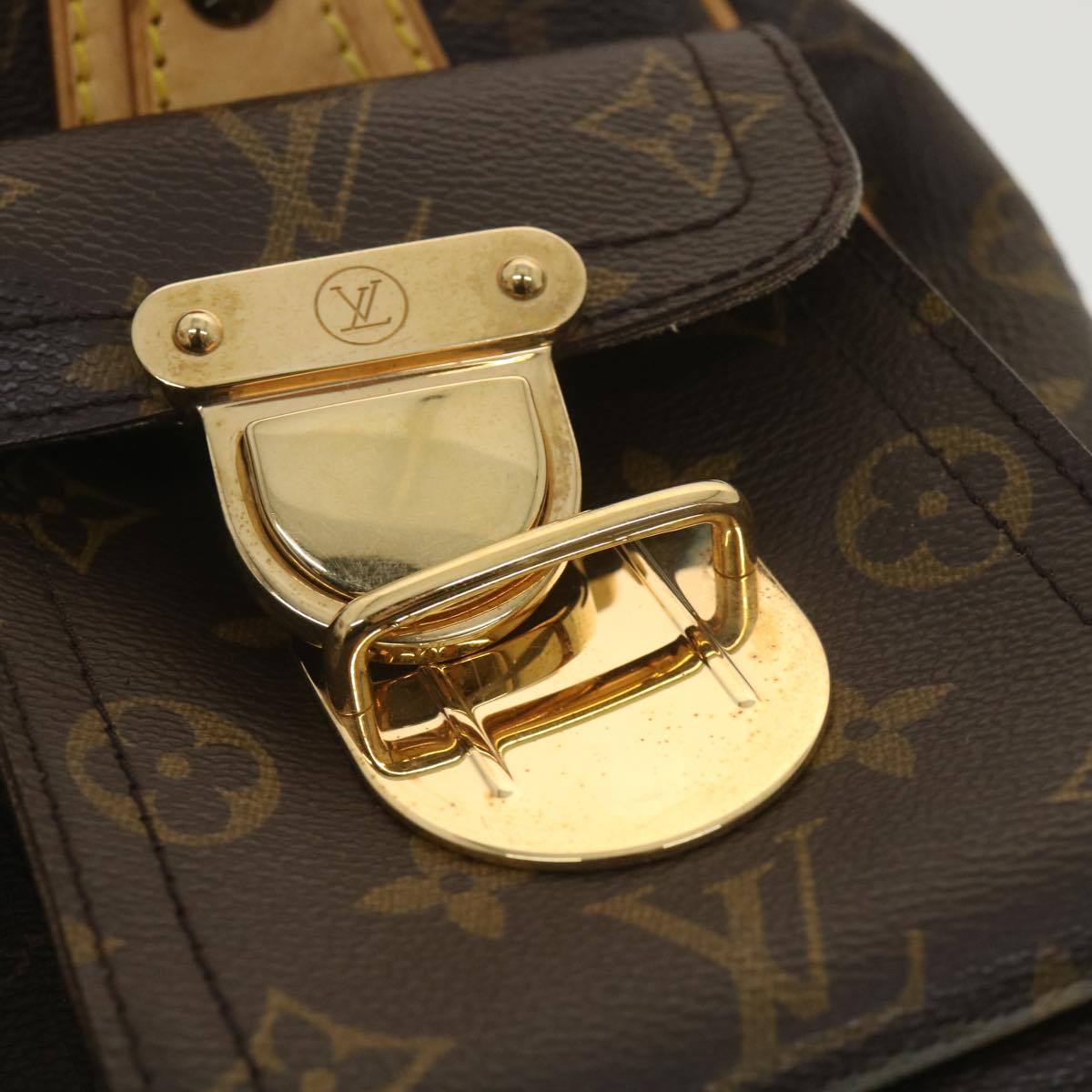 LOUIS VUITTON Monogram Manhattan PM Hand Bag M40026 LV Auth 38682