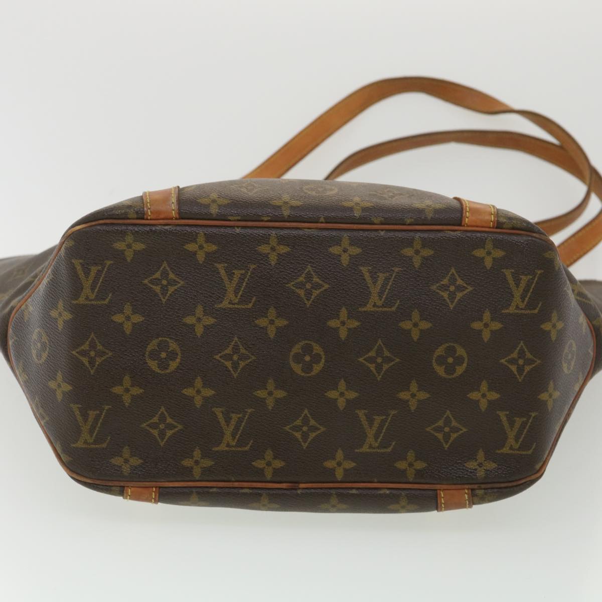 LOUIS VUITTON Monogram Sac Shopping Tote Bag M51108 LV Auth 38685