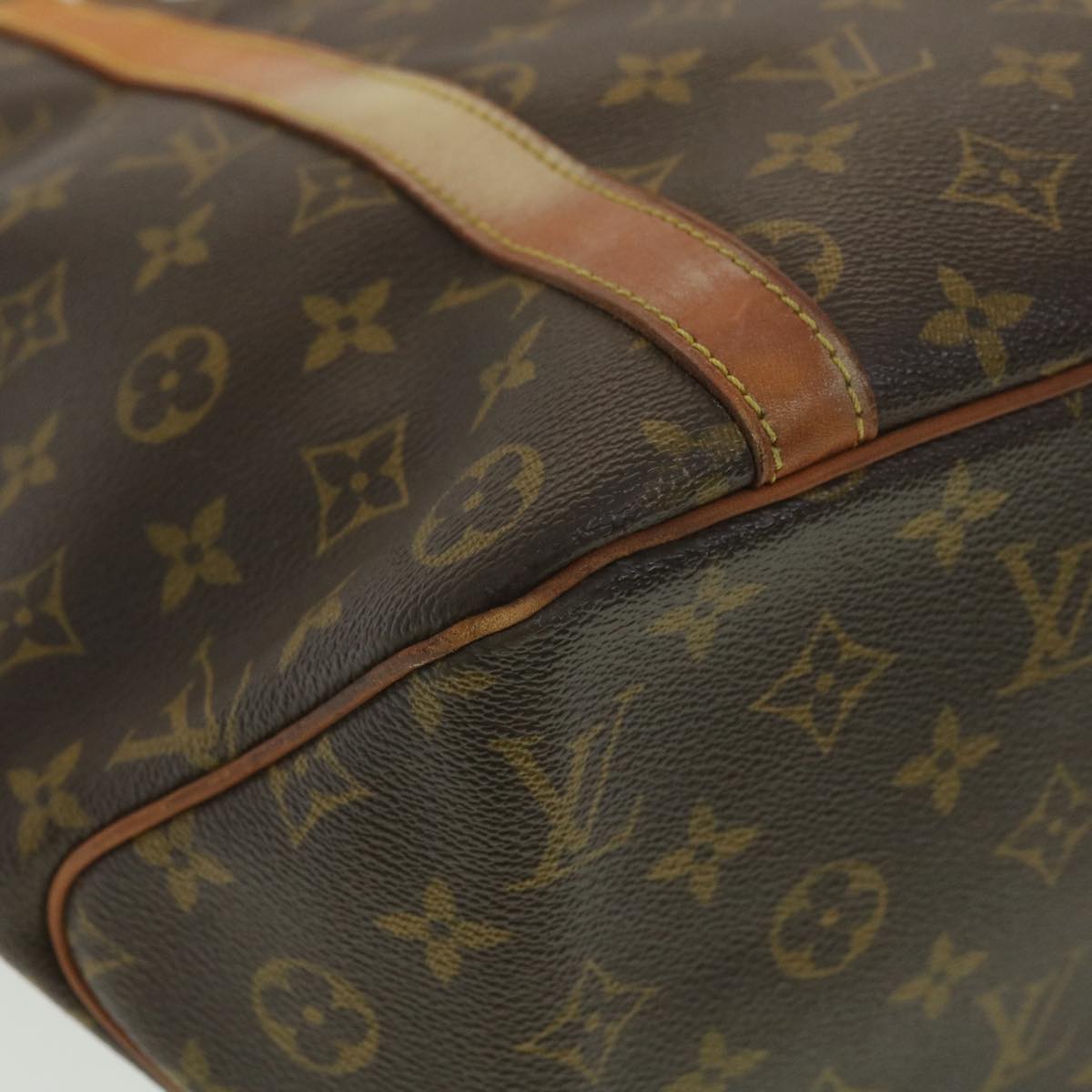 LOUIS VUITTON Monogram Sac Shopping Tote Bag M51108 LV Auth 38685