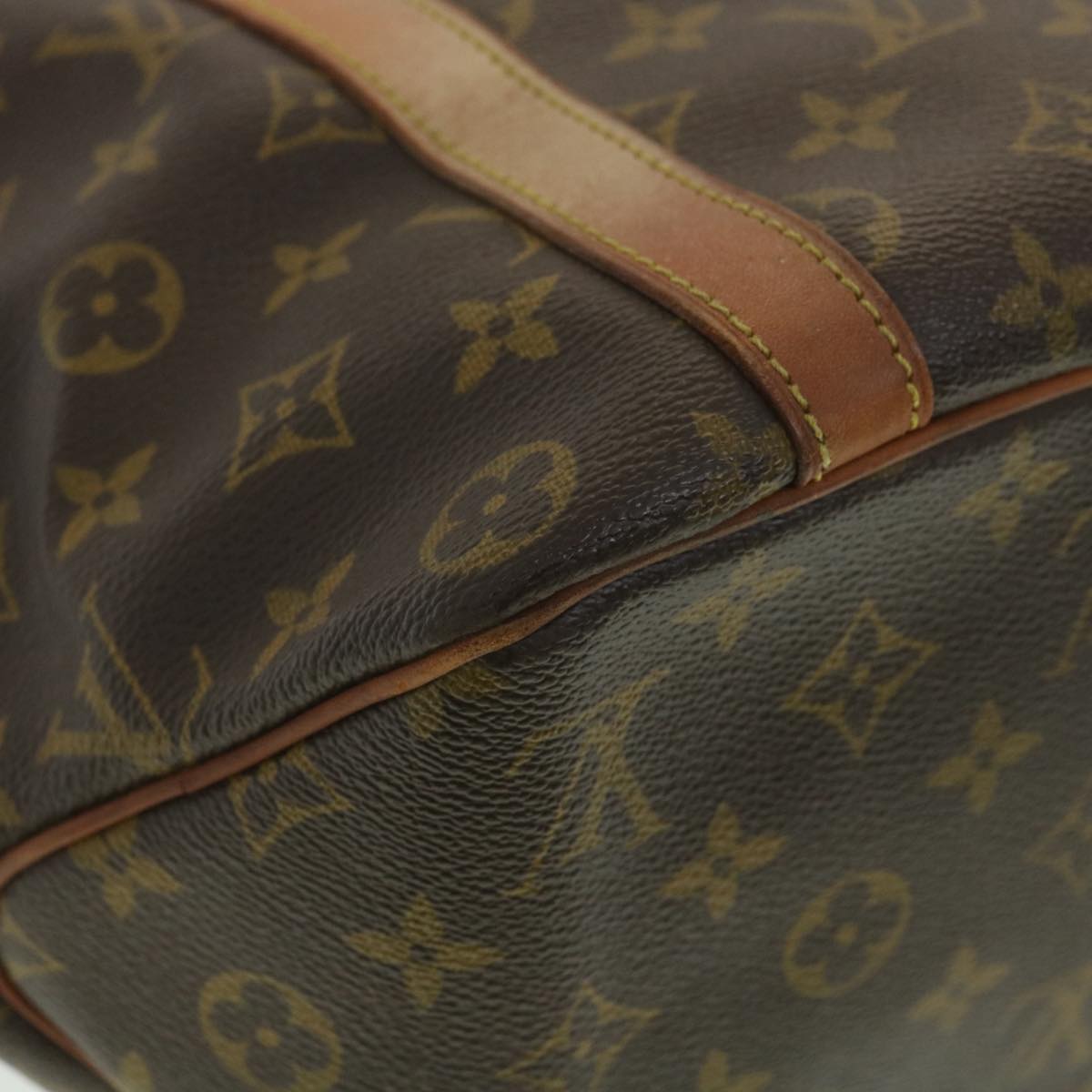 LOUIS VUITTON Monogram Sac Shopping Tote Bag M51108 LV Auth 38685