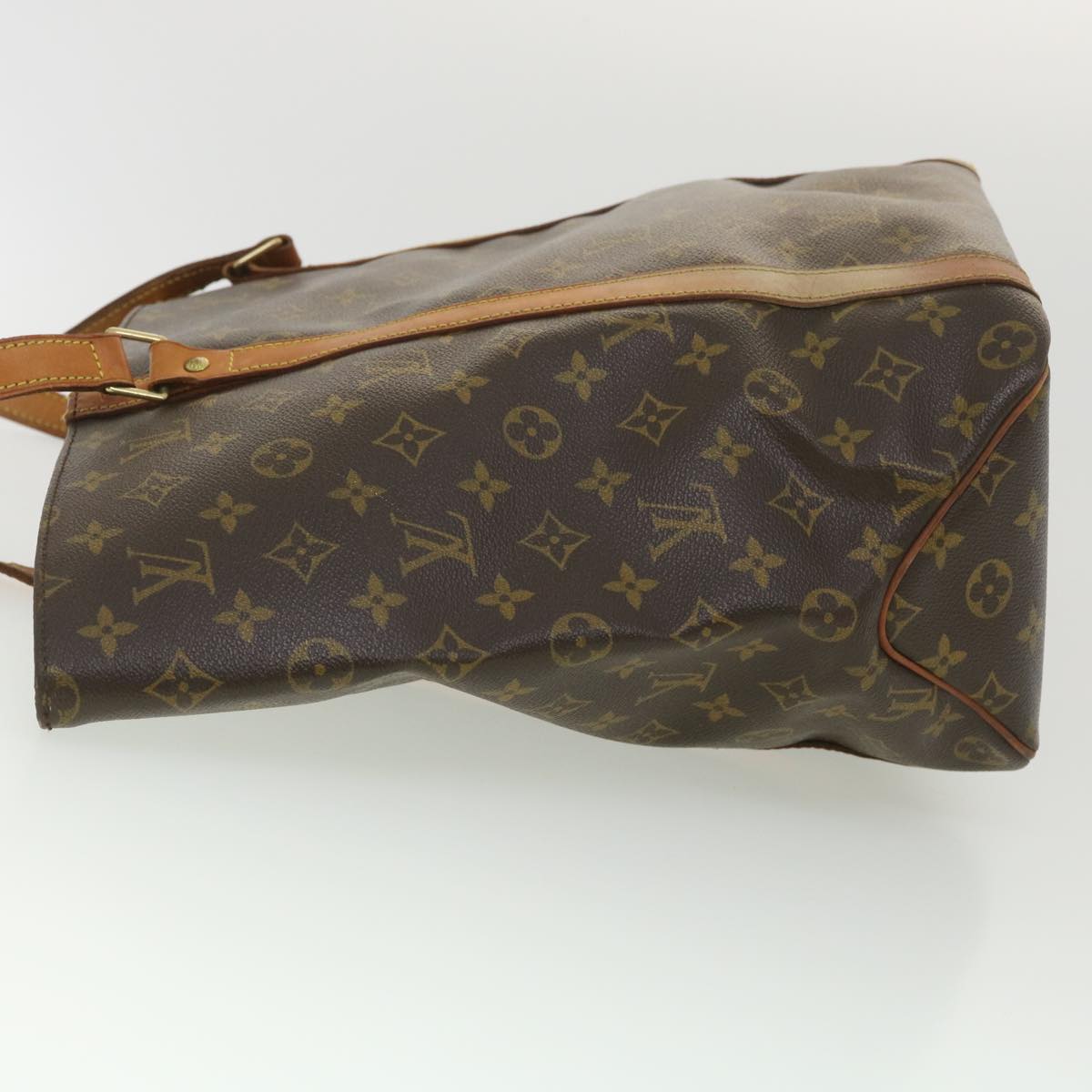 LOUIS VUITTON Monogram Sac Shopping Tote Bag M51108 LV Auth 38685