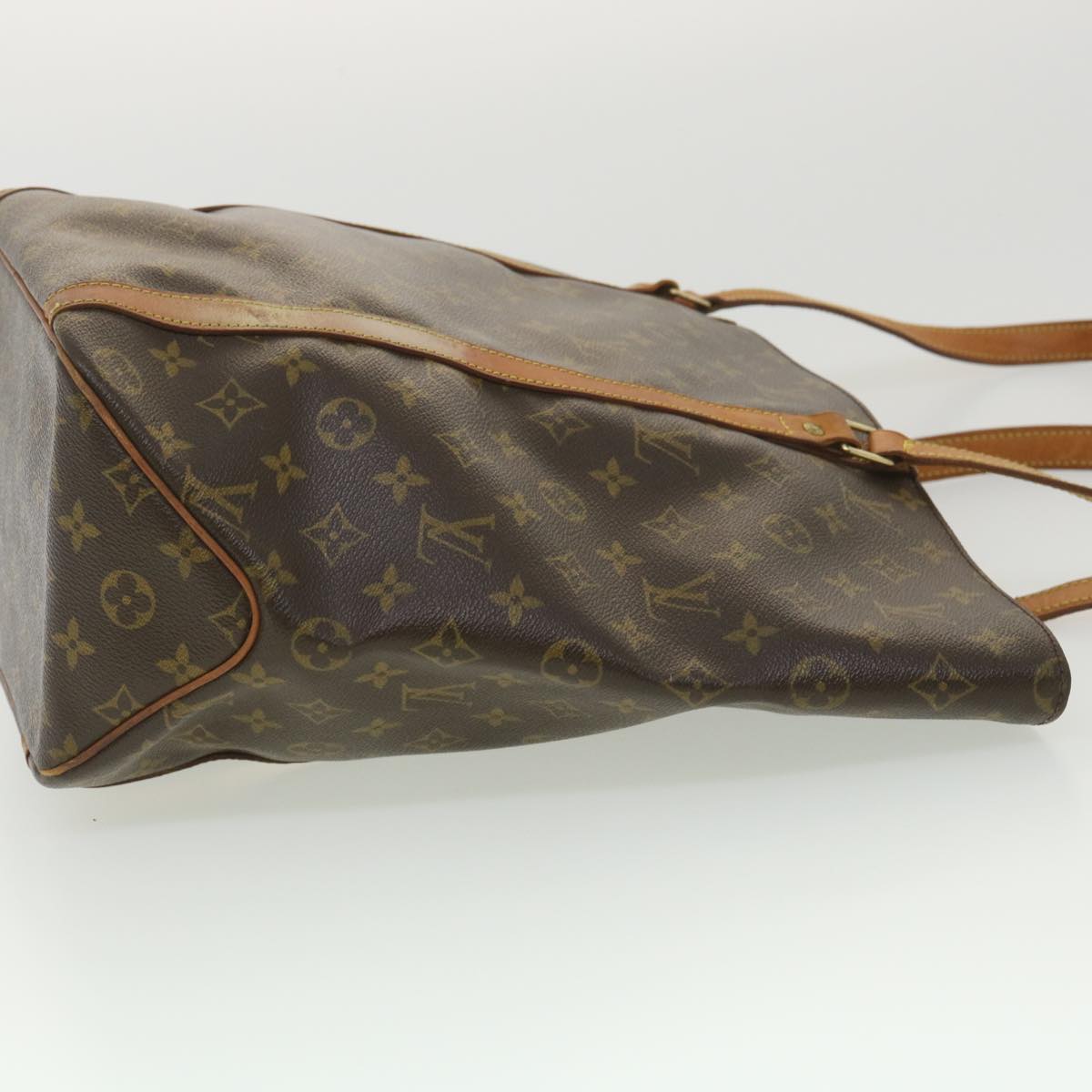 LOUIS VUITTON Monogram Sac Shopping Tote Bag M51108 LV Auth 38685