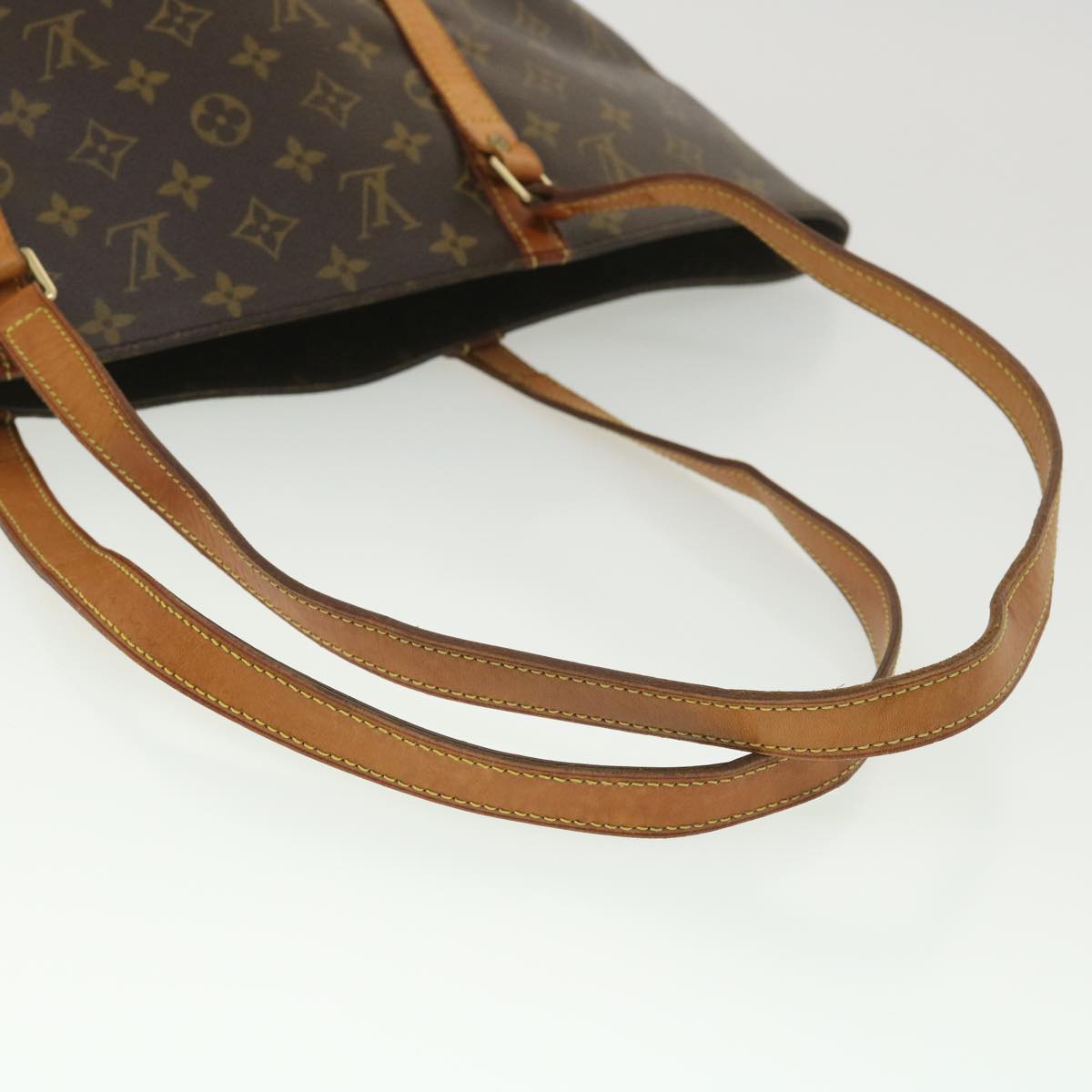 LOUIS VUITTON Monogram Sac Shopping Tote Bag M51108 LV Auth 38685