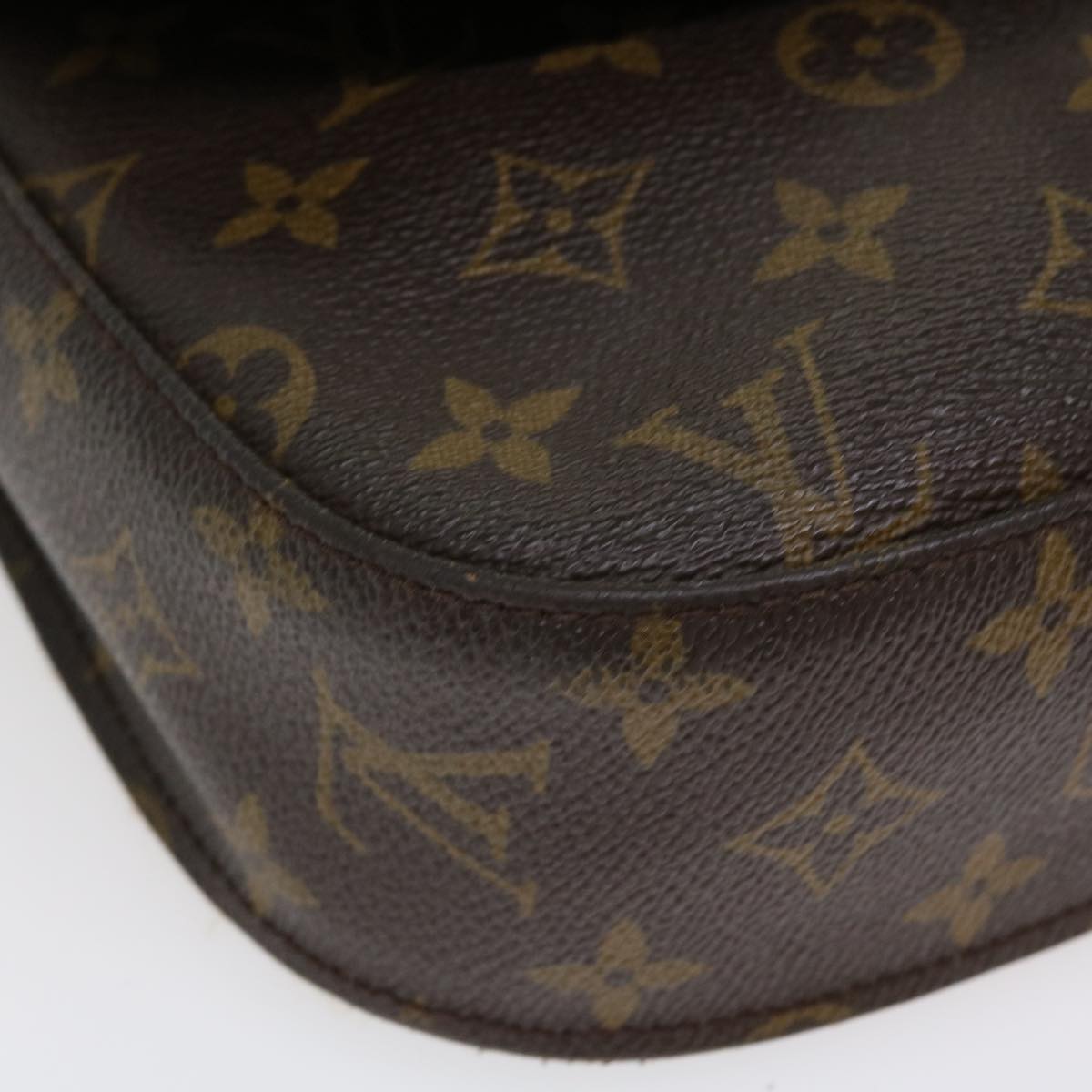 LOUIS VUITTON Monogram Saint Cloud GM Shoulder Bag M51242 LV Auth 38691