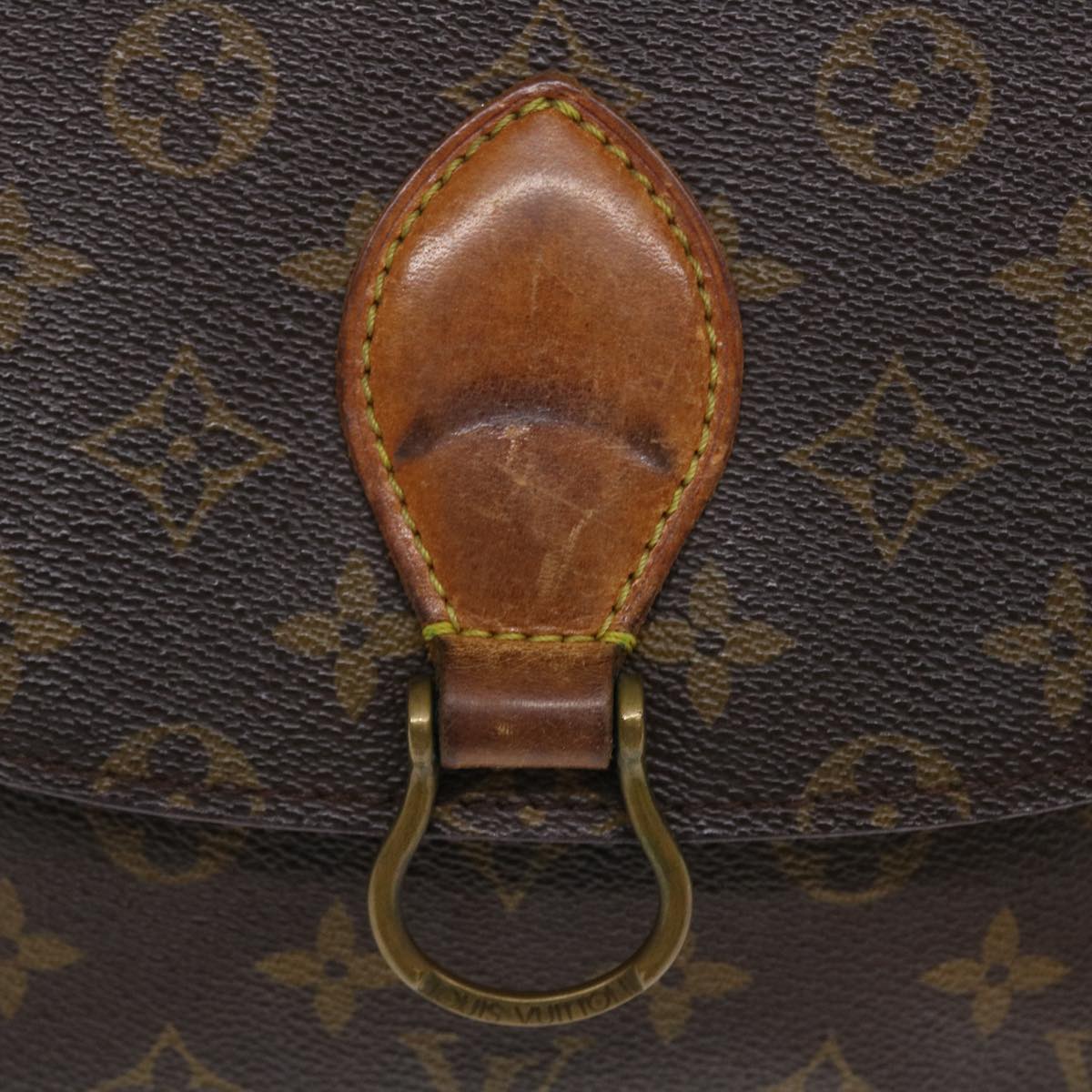 LOUIS VUITTON Monogram Saint Cloud GM Shoulder Bag M51242 LV Auth 38691