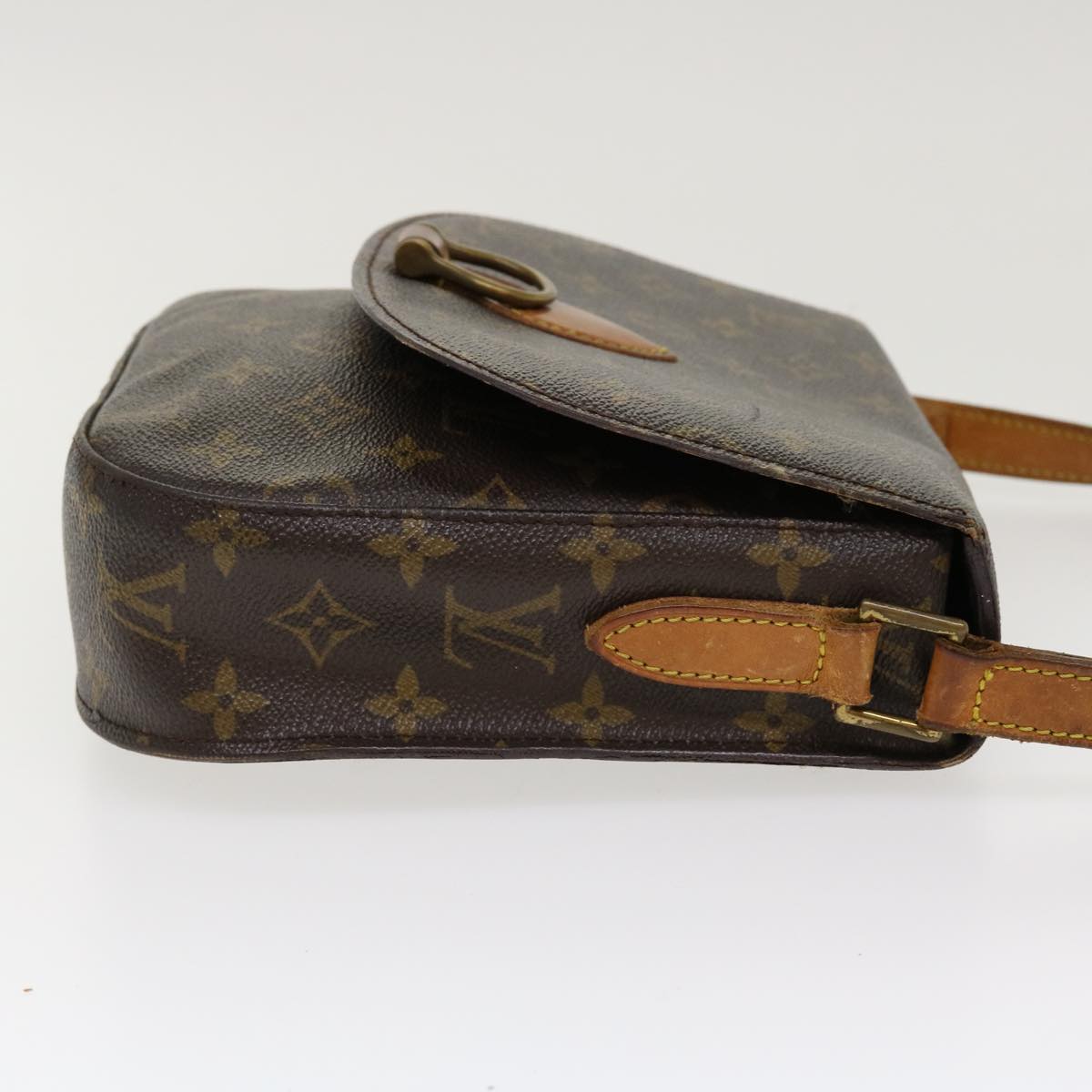 LOUIS VUITTON Monogram Saint Cloud GM Shoulder Bag M51242 LV Auth 38691