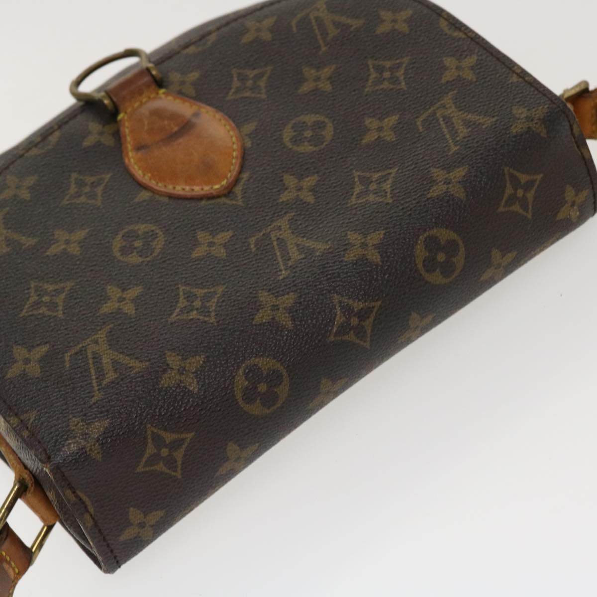 LOUIS VUITTON Monogram Saint Cloud GM Shoulder Bag M51242 LV Auth 38691