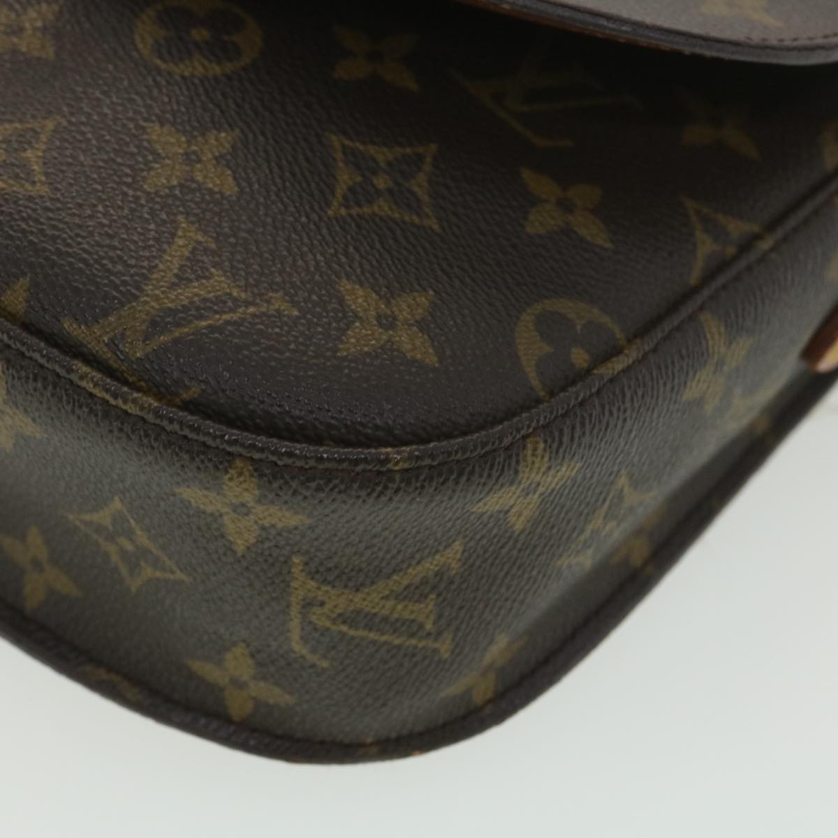 LOUIS VUITTON Monogram Saint Cloud GM Shoulder Bag M51242 LV Auth 38730