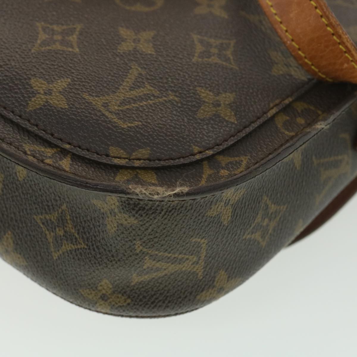 LOUIS VUITTON Monogram Saint Cloud GM Shoulder Bag M51242 LV Auth 38730