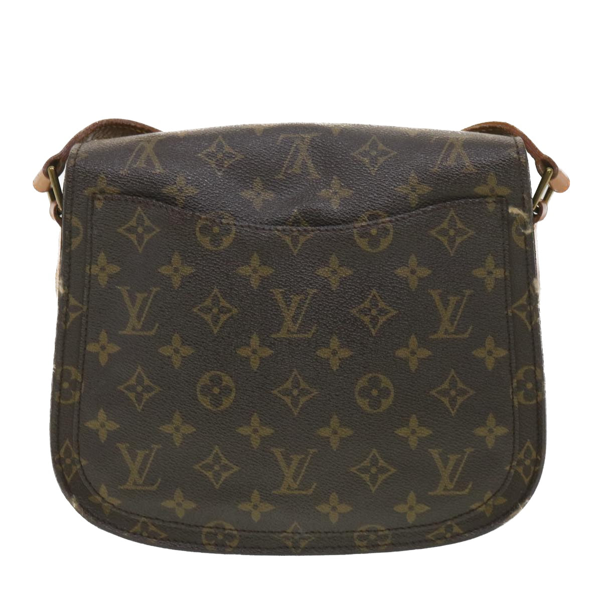 LOUIS VUITTON Monogram Saint Cloud GM Shoulder Bag M51242 LV Auth 38730