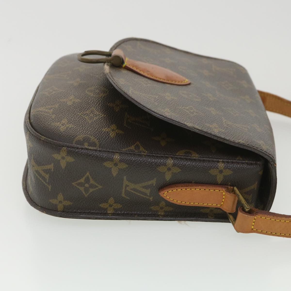 LOUIS VUITTON Monogram Saint Cloud GM Shoulder Bag M51242 LV Auth 38730