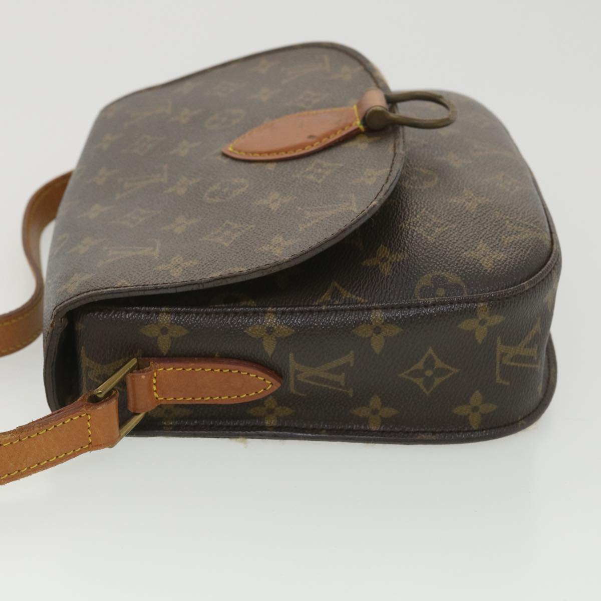 LOUIS VUITTON Monogram Saint Cloud GM Shoulder Bag M51242 LV Auth 38730