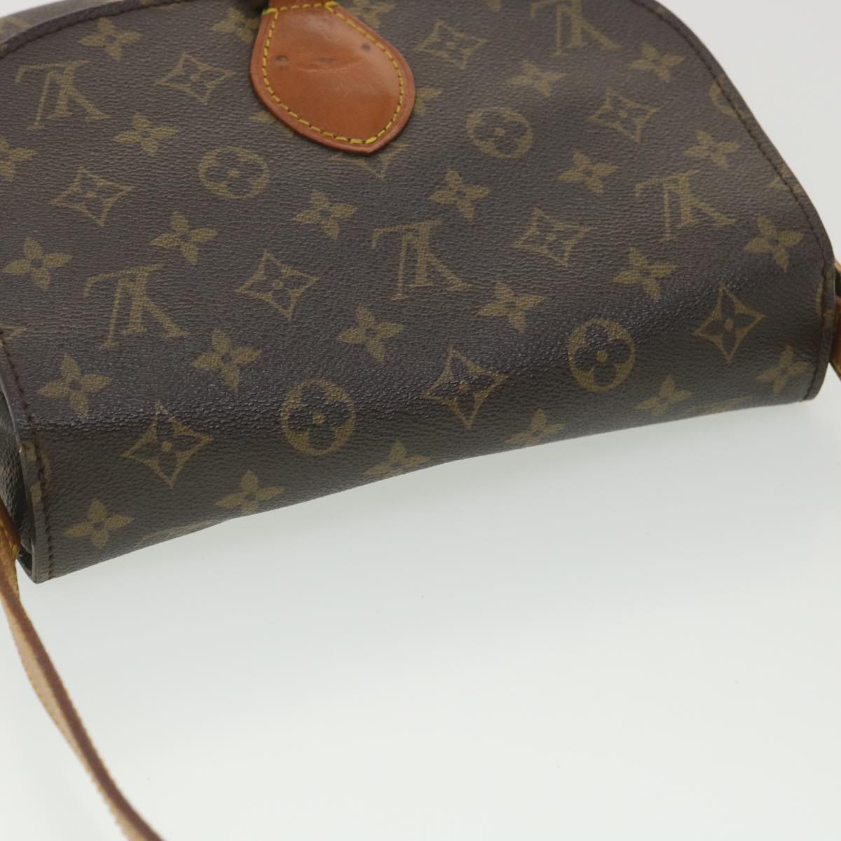 LOUIS VUITTON Monogram Saint Cloud GM Shoulder Bag M51242 LV Auth 38730