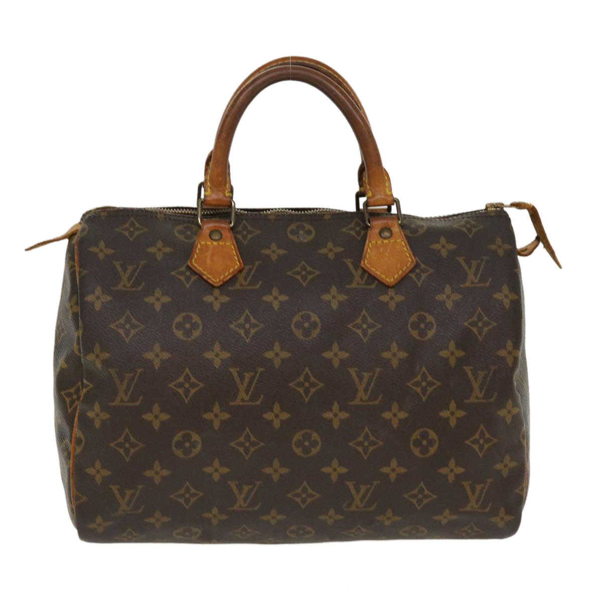 LOUIS VUITTON Monogram Speedy 30 Hand Bag M41526 LV Auth 38732