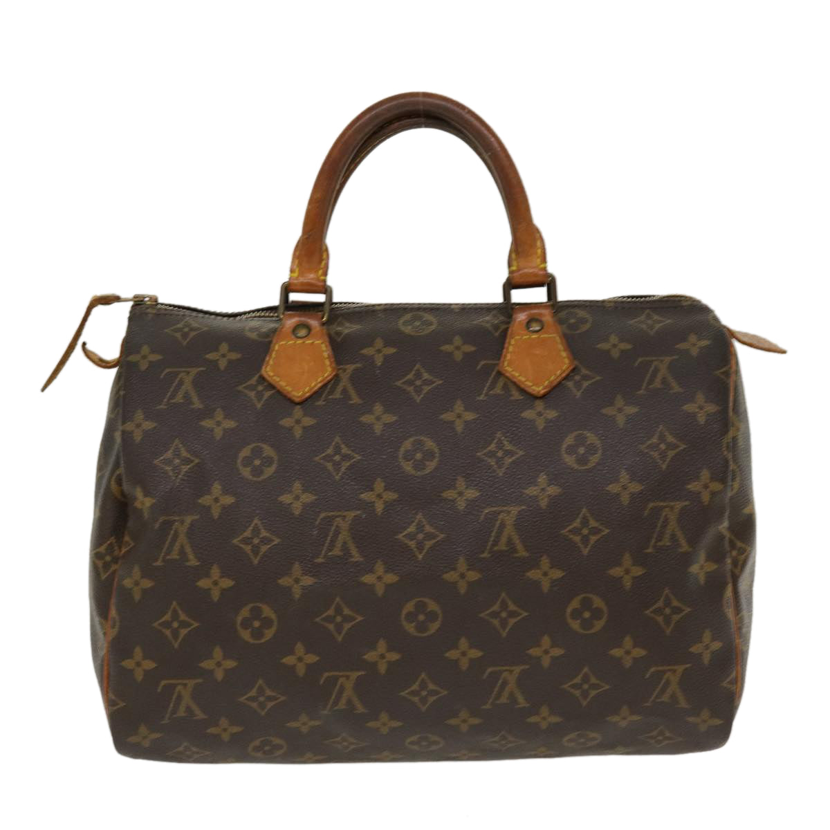 LOUIS VUITTON Monogram Speedy 30 Hand Bag M41526 LV Auth 38732