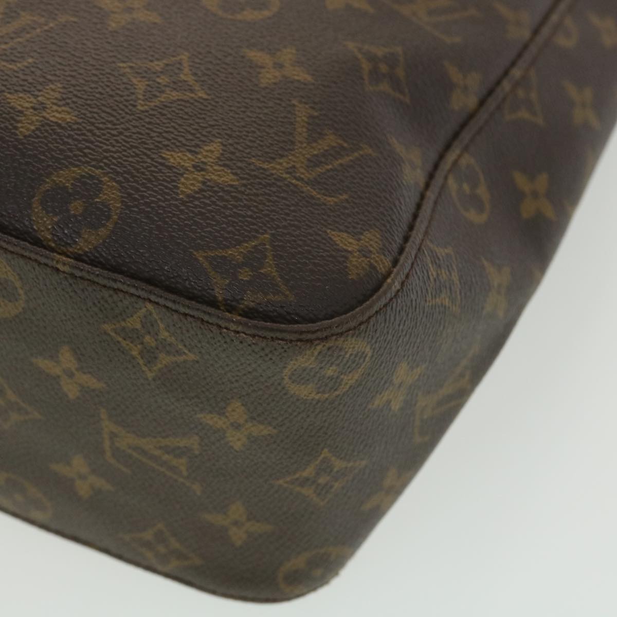 LOUIS VUITTON Monogram Looping GM Shoulder Bag M51145 LV Auth 38734