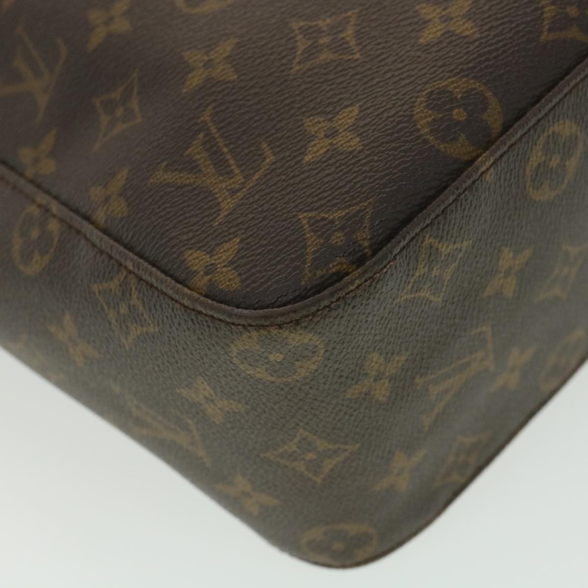 LOUIS VUITTON Monogram Looping GM Shoulder Bag M51145 LV Auth 38734