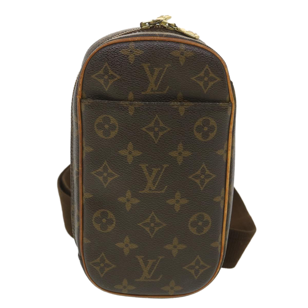 LOUIS VUITTON Monogram Pochette Gange Shoulder Bag M51870 LV Auth 38739