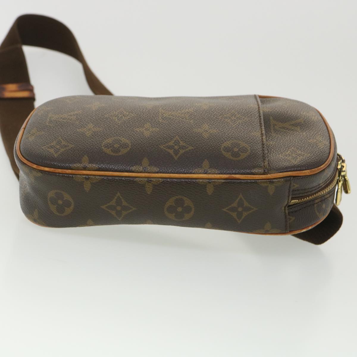 LOUIS VUITTON Monogram Pochette Gange Shoulder Bag M51870 LV Auth 38739