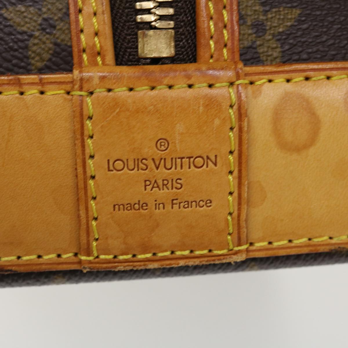 LOUIS VUITTON Monogram Alma Voyage MM Hand Bag M41446 LV Auth 38750