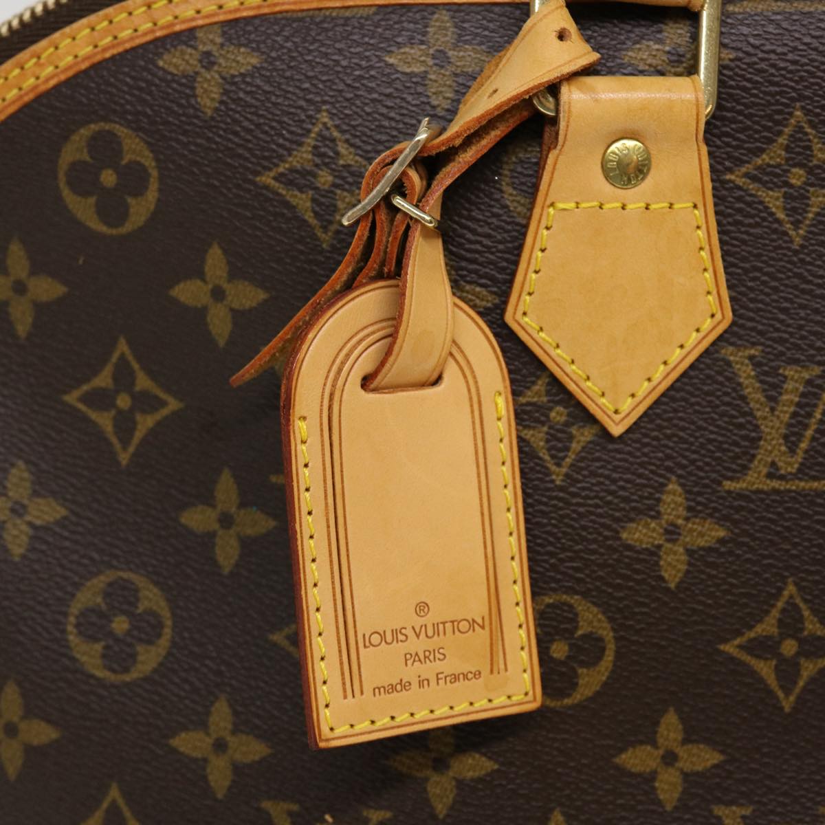 LOUIS VUITTON Monogram Alma Voyage MM Hand Bag M41446 LV Auth 38750