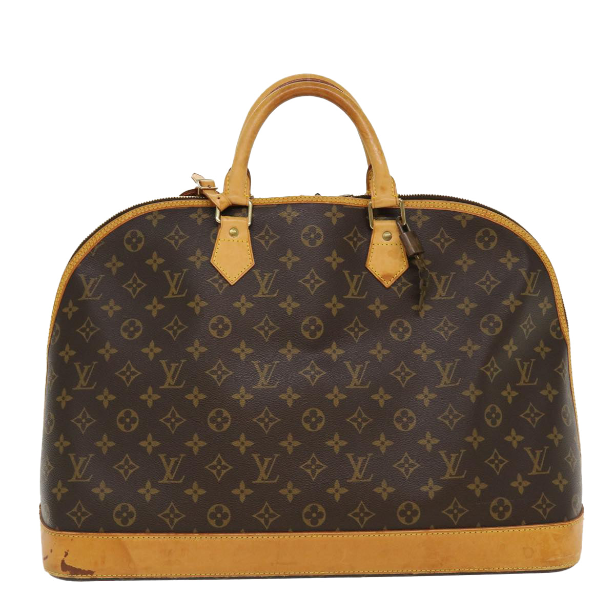 LOUIS VUITTON Monogram Alma Voyage MM Hand Bag M41446 LV Auth 38750