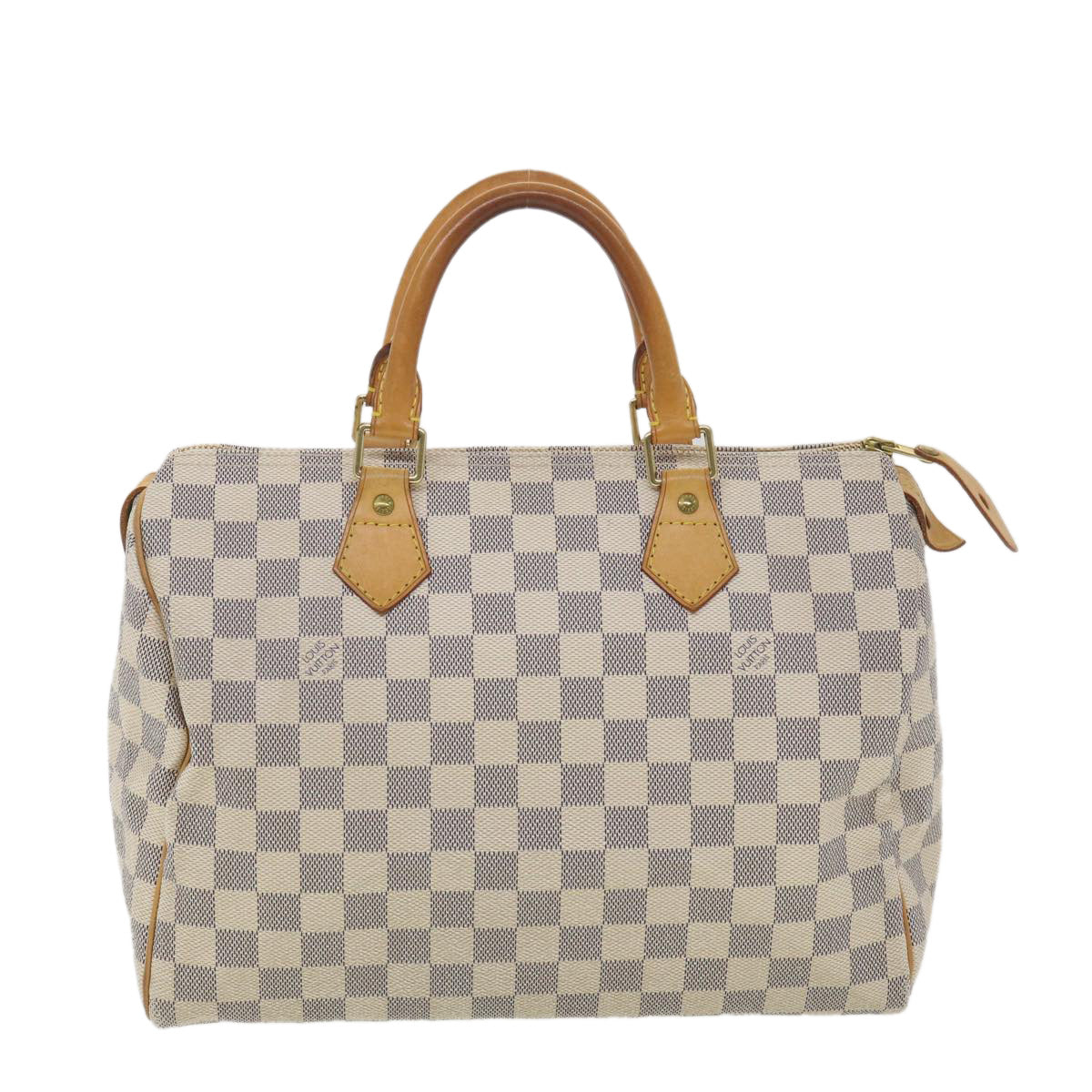 LOUIS VUITTON Damier Azur Speedy 30 Hand Bag N41533 LV Auth 38752 - 0