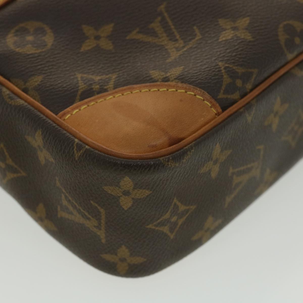 LOUIS VUITTON Monogram Compiegne 28 Clutch Bag M51845 LV Auth 38754