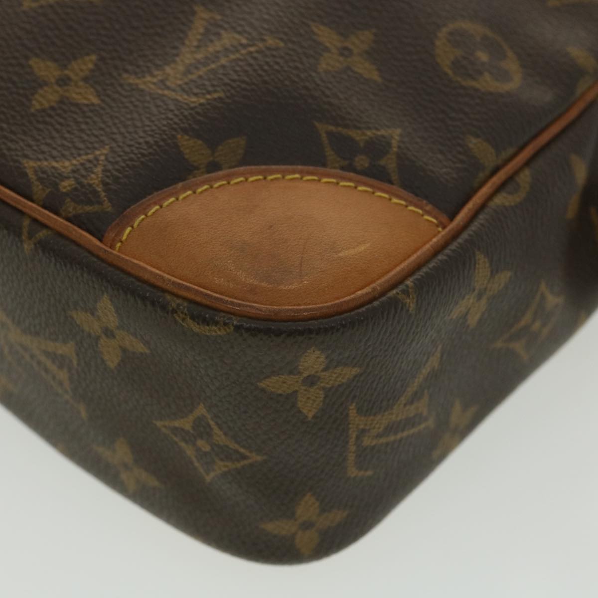 LOUIS VUITTON Monogram Compiegne 28 Clutch Bag M51845 LV Auth 38754