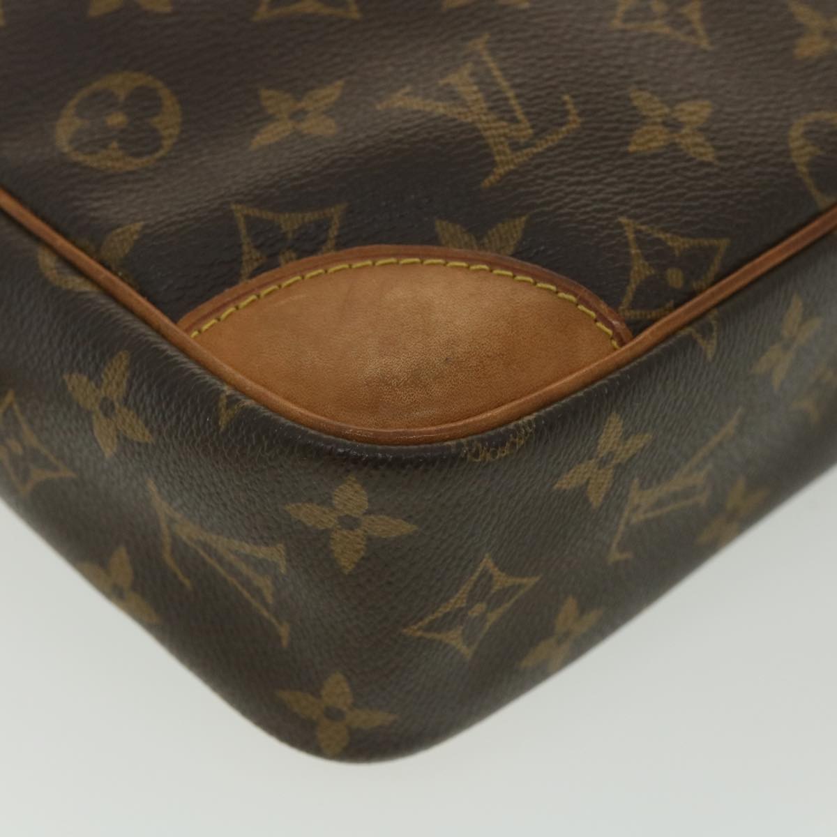 LOUIS VUITTON Monogram Compiegne 28 Clutch Bag M51845 LV Auth 38754