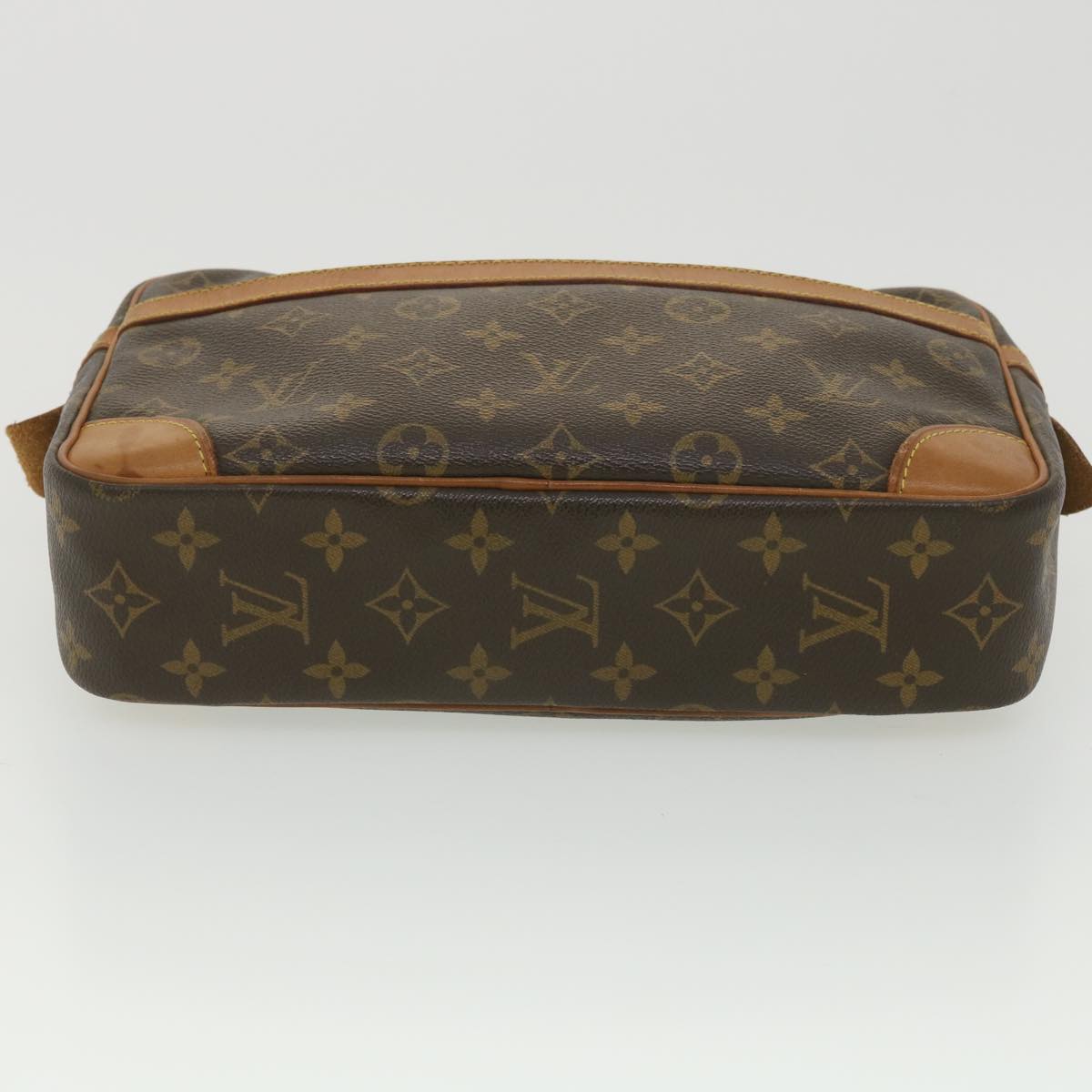 LOUIS VUITTON Monogram Compiegne 28 Clutch Bag M51845 LV Auth 38754